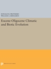 Image for Eocene-Oligocene Climatic and Biotic Evolution