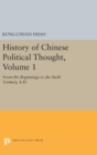 Image for History of Chinese Political Thought, Volume 1