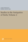 Image for Studies in the Antiquities of Stobi, Volume 2