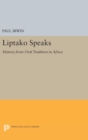 Image for Liptako Speaks : History from Oral Tradition in Africa