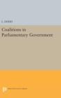 Image for Coalitions in Parliamentary Government