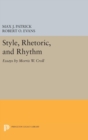 Image for Style, Rhetoric, and Rhythm : Essays by Morris W. Croll