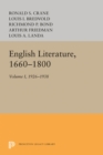 Image for English Literature, Volume 1 : 1660-1800