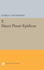 Image for T. Macci Plauti-Epidicus
