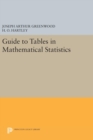 Image for Guide to Tables in Mathematical Statistics