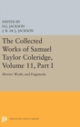 Image for The Collected Works of Samuel Taylor Coleridge, Volume 11 : Shorter Works and Fragments: Volume I