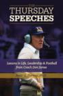Image for The Thursday Speeches : Lessons in Life, Leadership, and Football from Coach Don James