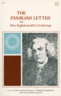 Image for The Familiar Letter in the Eighteenth Century