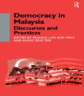 Image for Democracy in Malaysia