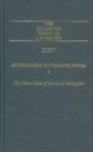 Image for Anthologia Anthropologica
