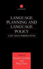 Image for Language planning and language policy  : East Asian perspectives