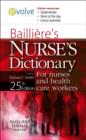 Image for Bailliere&#39;s Nurses Dictionary