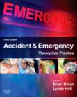Image for Accident &amp; emergency  : theory into practice