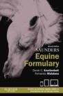 Image for Saunders equine formulary.