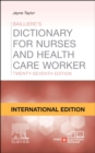 Image for Bailliere&#39;s Dictionary, International Edition : for Nurses and Healthcare Workers