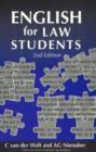 Image for English for Law Students