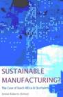 Image for Sustainable manufacturing