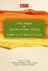 Image for First steps in journal article writing