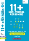 Image for 11+ non-verbal reasoning  : practice and test for the GL assessment