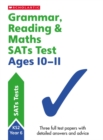 Image for Grammar, reading &amp; maths SATs testAges 10-11