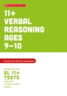 Image for 11+ Verbal Reasoning Practice and Test for the GL Assessment Ages 09-10