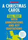 Image for A Christmas Carol: Full Text with Annotations and Key Quotations