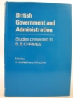 Image for British Government and Administration : Studies Presented to S.B.Chrimes