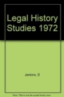 Image for Legal History Studies 1972