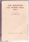 Image for The Merioneth Lay Subsidy Roll, 1292-93