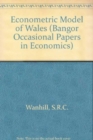 Image for Econometric Model of Wales