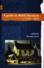 Image for A Guide to Welsh Literature: 1700-1800 v. 4
