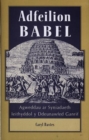 Image for Adfeilion Babel : Agweddau ar Syniadaeth Ieithyddol y Ddeunawfed Ganrif