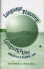 Image for Language planning and language use  : Welsh in a global age