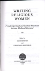 Image for Writing Religious Women