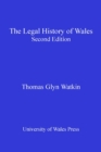 Image for The legal history of Wales