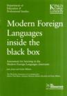 Image for Modern foreign languages inside the black box  : assessment for learning in the modern foreign languages classroom