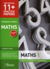 Image for 11+ Practice Papers, Maths Pack 1, Standard