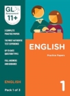 Image for 11+ Practice Papers English Pack 1 (Multiple Choice)