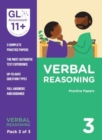 Image for 11+ Practice Papers Verbal Reasoning Pack 3 (Multiple Choice)