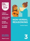 Image for 11+ Practice Papers Non-Verbal Reasoning Pack 3 (Multiple Choice)