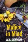 Image for Malice in mind