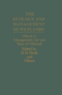 Image for Ecology and Management of Wetlands : v. 2