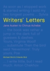 Image for Writers&#39; letters  : Jane Austen to Chinua Achebe