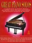 Image for Great Piano Solos - The Red Book