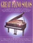 Image for Great piano solos