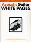 Image for Acoustic Guitar White Pages