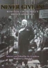 Image for Never give in!  : the best of Winston Churchill&#39;s speeches