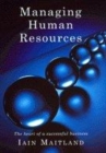Image for Managing human resources