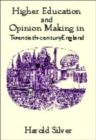 Image for Higher Education and Policy-making in Twentieth-century England