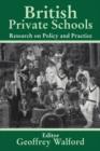 Image for British private schools  : research on policy and practice